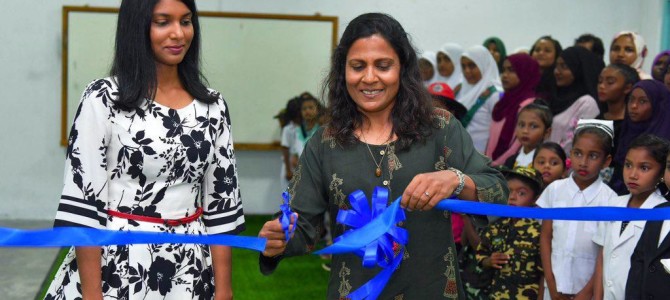 First Lady Fazna Ahmed inaugurates “Resilient and Relentless: Her Story” Exhibition by ARC & UNICEF, to celebrate International Day of the Girl Child